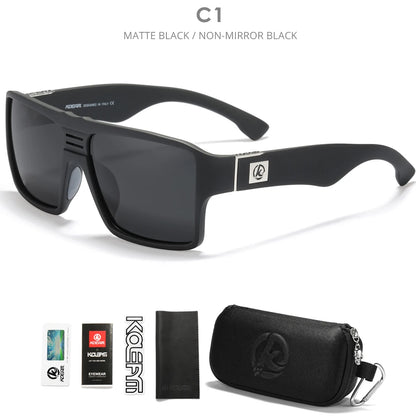 Sonnenbrille quadratisch polarisiert schlagfest antireflektierend Cat.3 Herren