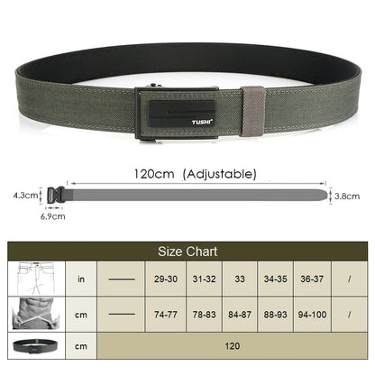 VATLY Dicker Tactical Gürtel Herren Nylon Militär Pistolen-Gürtel Arbeit