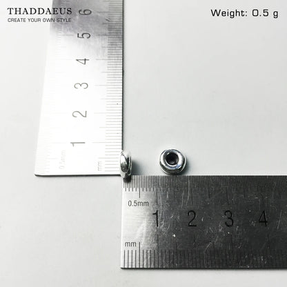 Damen-Charm-Anhänger Perlenstopper Karma II aus Sterlingsilber