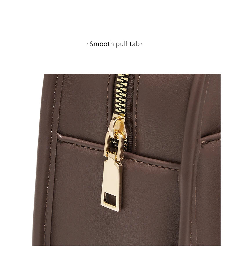 Damen Schultertasche aus PU-Leder Crossbody mit großer Kapazität