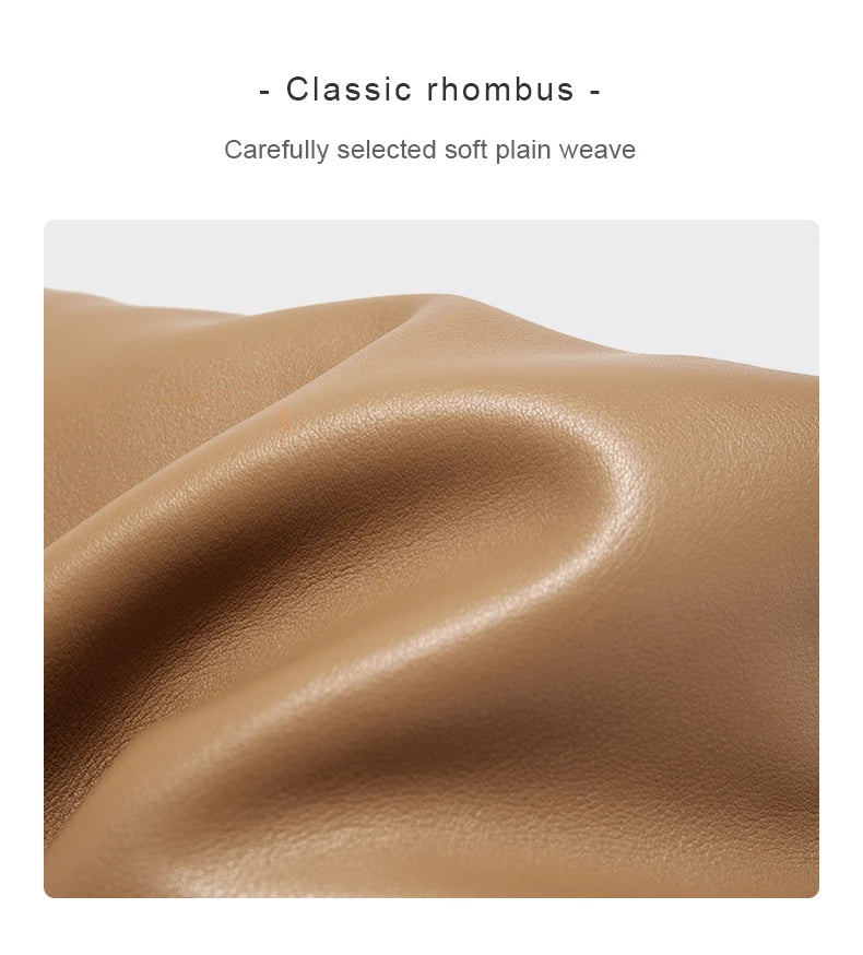 Damen Schultertasche Aus Splitleder Retro-Stil Großes Fassungsvermögen