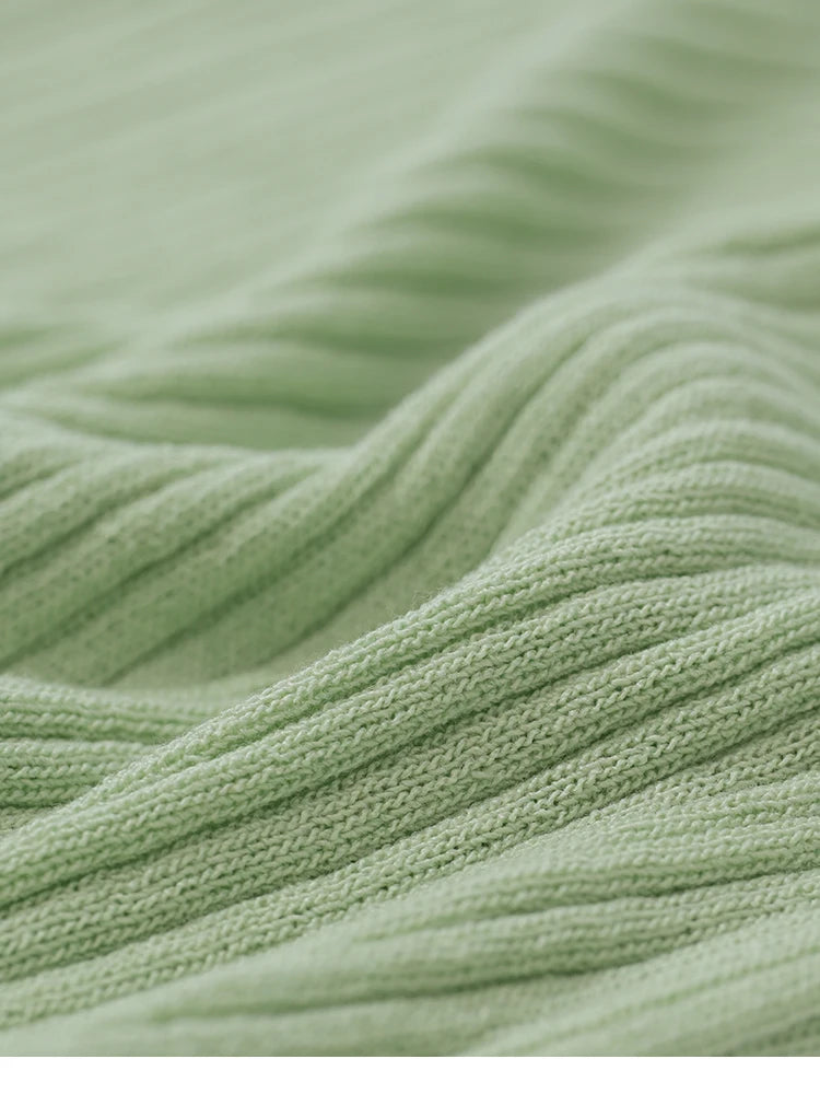 Damen V-Ausschnitt Pullover gerippt Kurzarm Viskose Büro Sommer