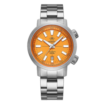 Herren-Taucheruhr mit Skelett-Sichtboden und 8215-Automatikwerk