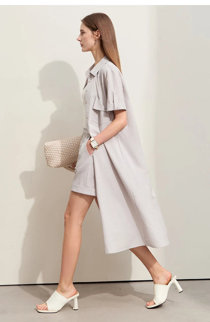 Minimalismus Modische Casual Shorts für Frauen