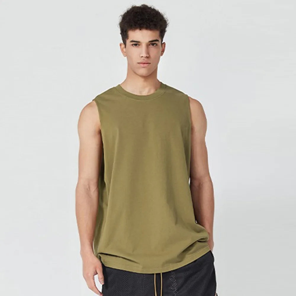 Premium Herren Tanktop Aus Reiner Baumwolle Stabil Für Hartes Training