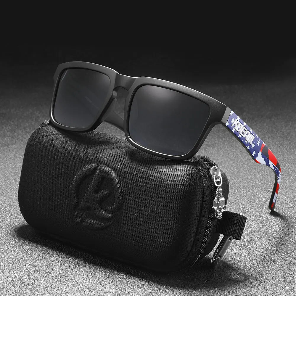 Sonnenbrille polarisiert minimalistisch modern Etui Unisex neue Farben