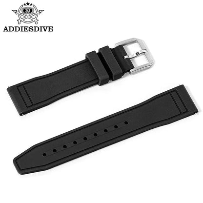 Uhrenarmband aus Fluorkautschuk 20 mm - Universal-Ersatzband