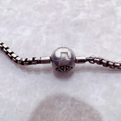Damen-Armband Karma DIY Perlen aus Sterlingsilber