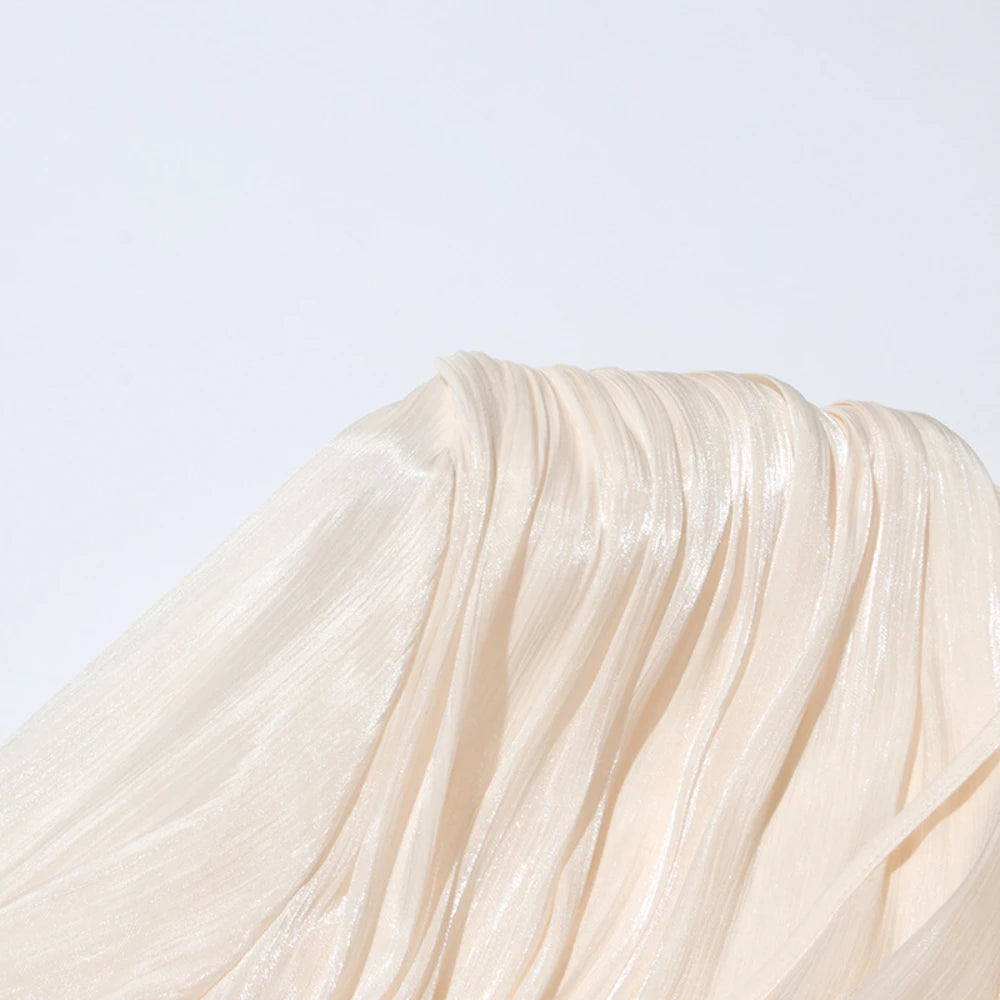 Elegantes Damen-Tunikakleid mit Rundhalsausschnitt, langen Ärmeln und Patchwork-Design