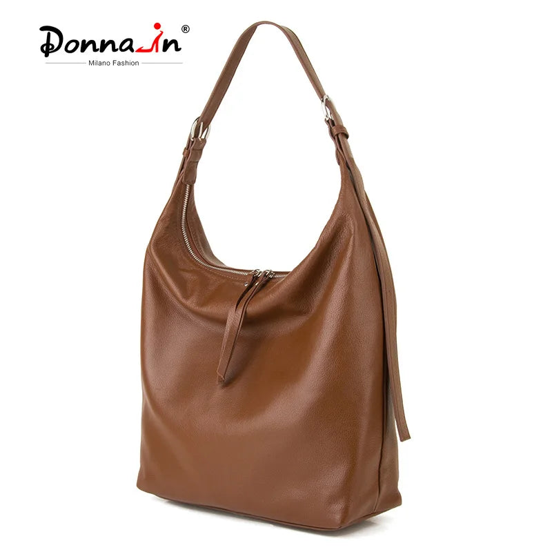 Naturleder Schultertasche Unisex Crossbody