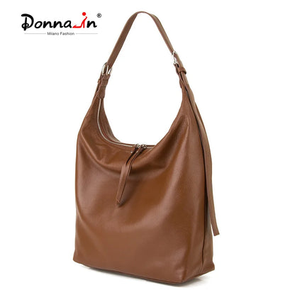 Naturleder Schultertasche Unisex Crossbody