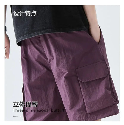 Herren-Laufshorts mit Handytasche und Reißverschlusstasche – ideal für Marathon und Sport.