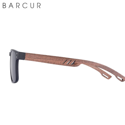 Sonnenbrille Holz Walnuss Marken-Design polarisiert UV400 Herren Damen