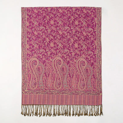 Damen Winterschal Kaschmir Jacquard Paisley lang Pashmina Bandana Foulard Luxus