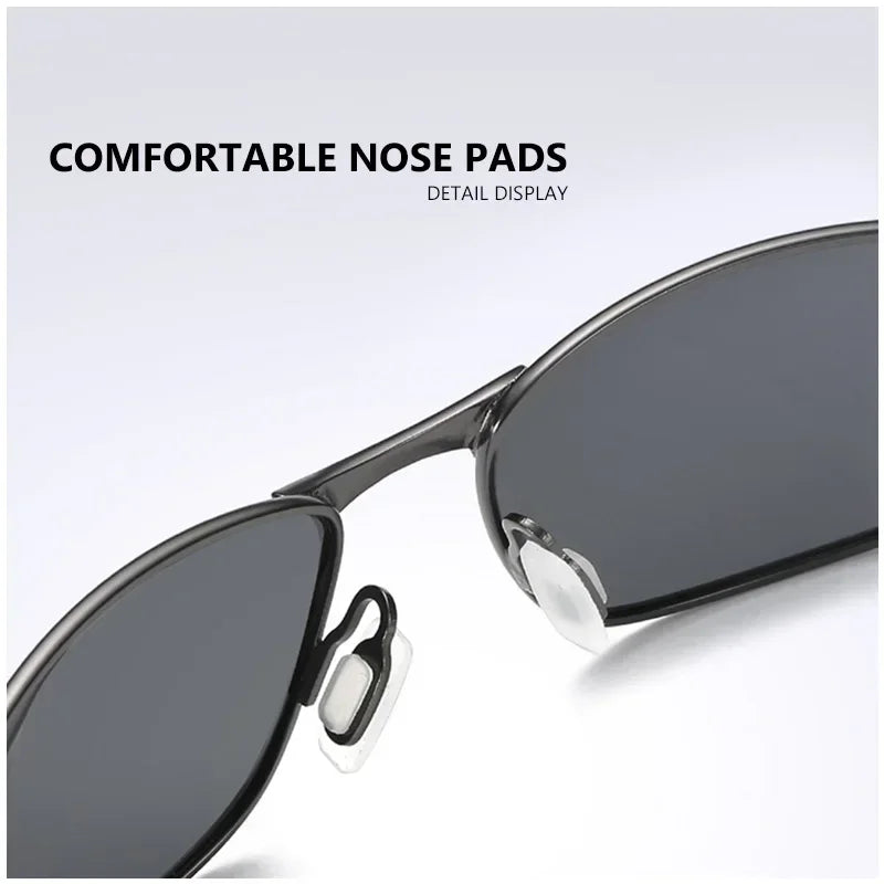 AOWEAR Retro Polarisierte Spiegel Sonnenbrille für Mann Frauen Vintage Sonnenbrille Herren UV400 Leichte Fahrbrille mit Etui