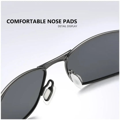 AOWEAR Retro Polarisierte Spiegel Sonnenbrille für Mann Frauen Vintage Sonnenbrille Herren UV400 Leichte Fahrbrille mit Etui