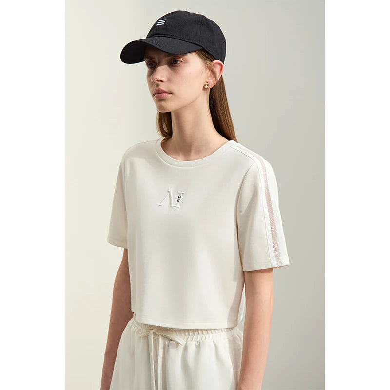 Damen Shorts im lässigen Stil mit Aushöhlung und elastischer Taille
