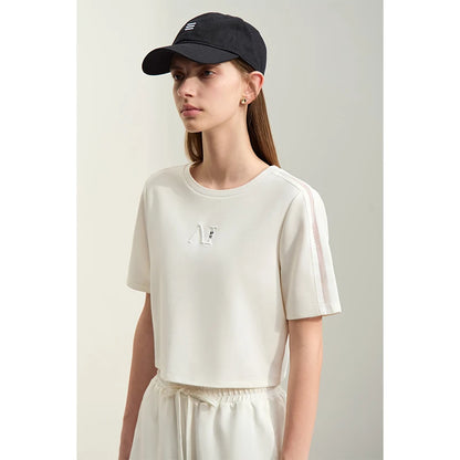 Damen Shorts im lässigen Stil mit Aushöhlung und elastischer Taille