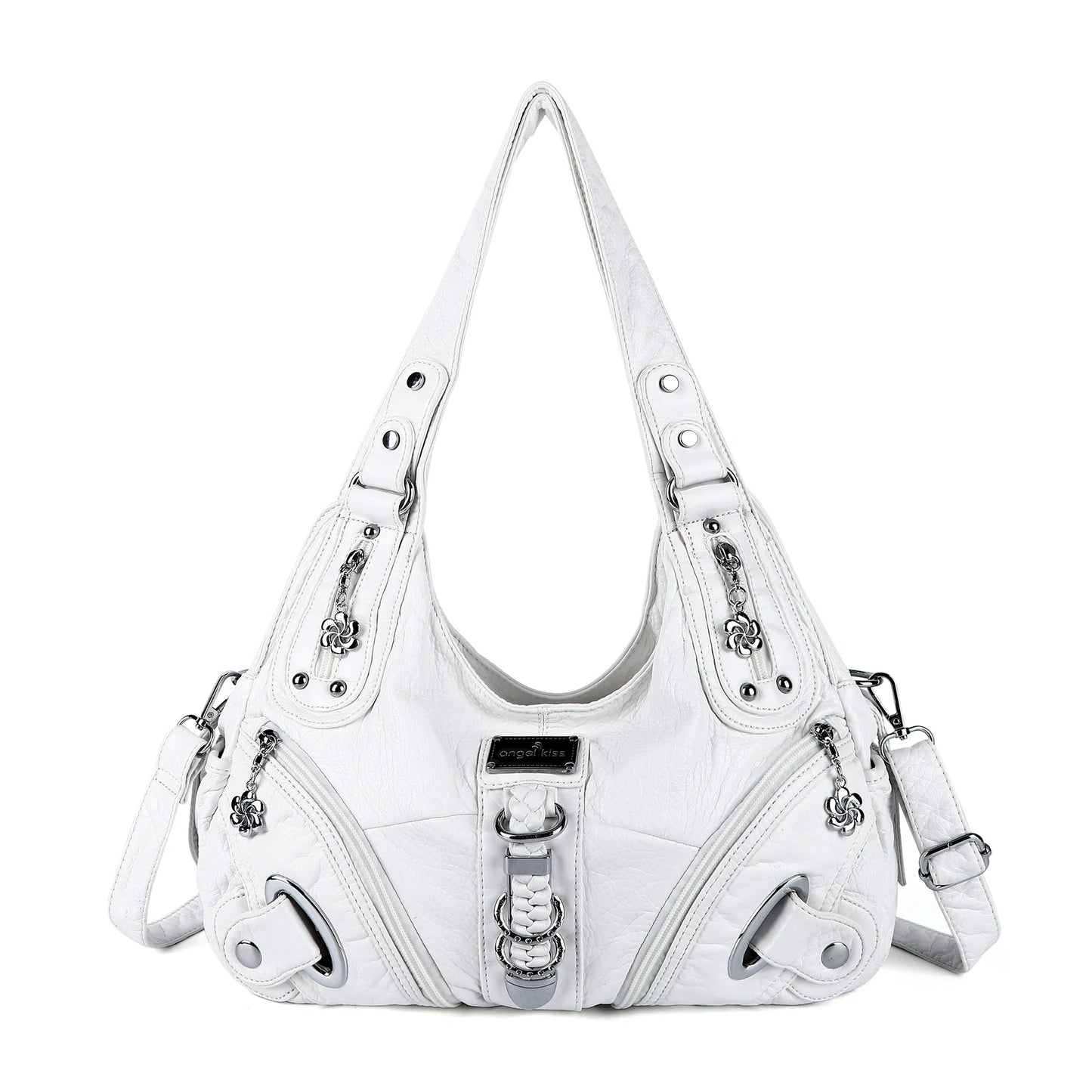 Damen-Schultertasche Großes Vintage-Tote mit Top-Handle und Großem Fassungsvermögen für Alltag
