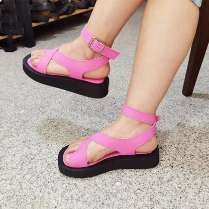Aiyuqi Frauen Sommers andalen neue echte Leder Damen Sandalen flache Mode Sandalen Frauen