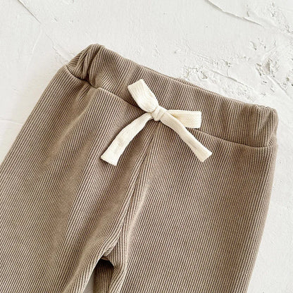 Unisex Baby Outfit Set mit Nette Bär Fleece Hoodie und Hosen