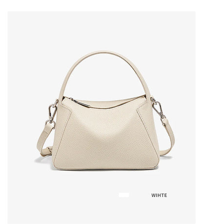 Damen-Handtasche aus Rindleder Kompakt Crossbody für Beruf und Alltag Hochwertig Verarbeitet