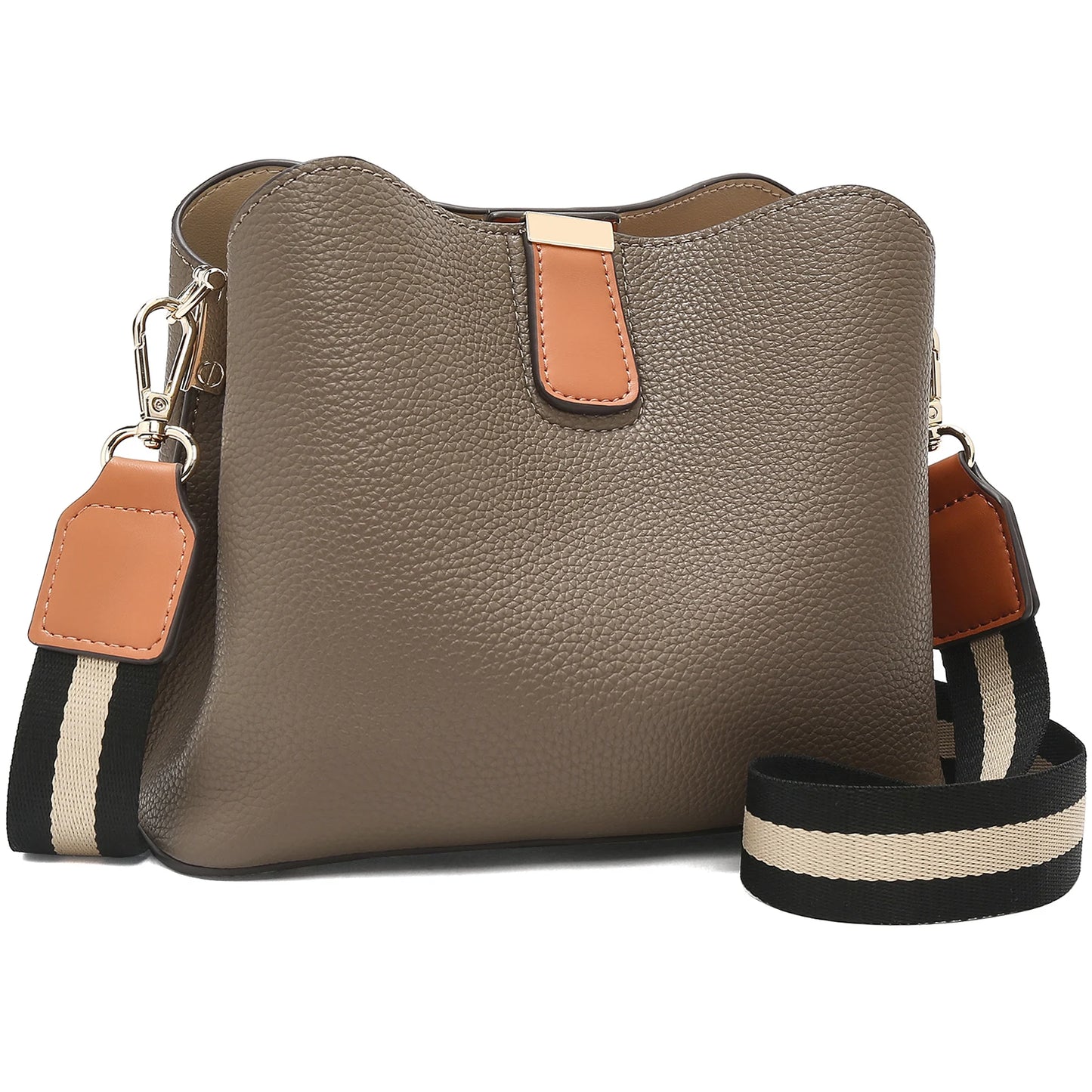 Damen Schulter Tasche im Retro Look