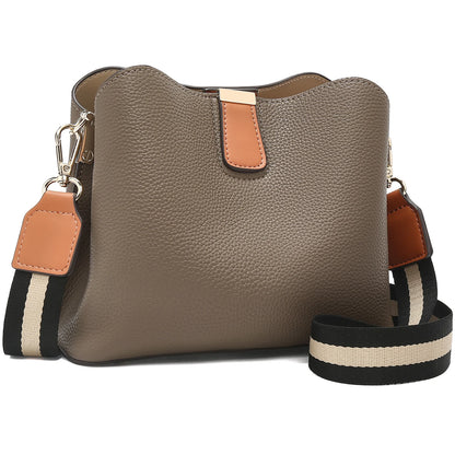 Damen Schulter Tasche im Retro Look