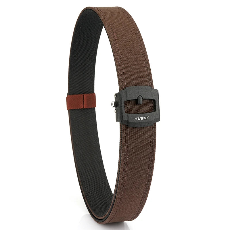 Herren-Taktischer Gürtel aus Nylon mit automatischer Metallschnalle für Outdoor-Einsatz