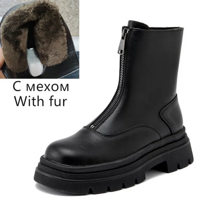 Damen-Chelsea-Stiefelette, schwarz, seitlicher Reißverschluss, gefüttert, profilierte Sohle