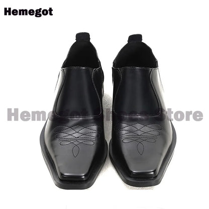 Elegante Herren-Loafer mit dicker Sohle – stilvoll & komfortabel