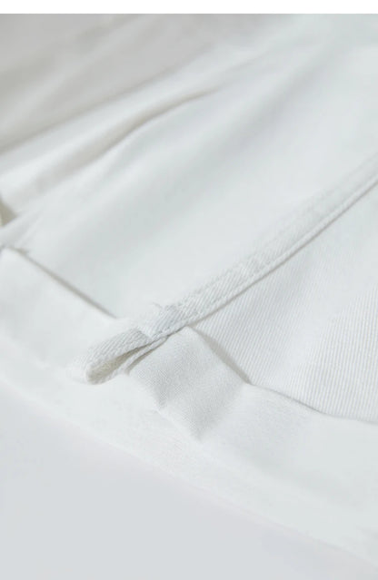 Minimalismus Baumwoll Jeans – Vintage Retro Fashion Shorts für Frauen