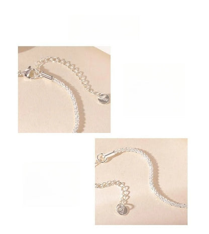 Damen-Kettenarmband funkelnd aus Edelstahl
