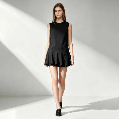 Stylisches Ärmelloses Minikleid Mit Schlauchschnitt Für Damen