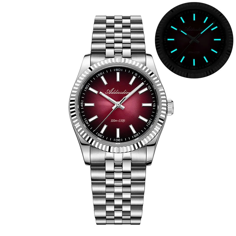 Herren-Quarzuhr mit Jubilee-Armband und Saphirglas