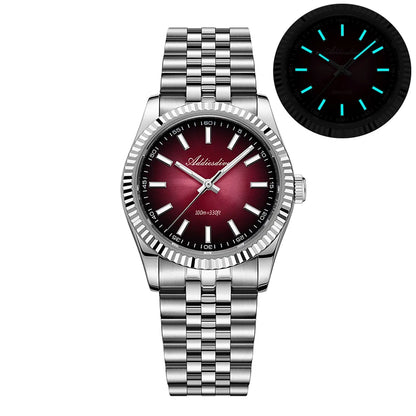Herren-Quarzuhr mit Jubilee-Armband und Saphirglas