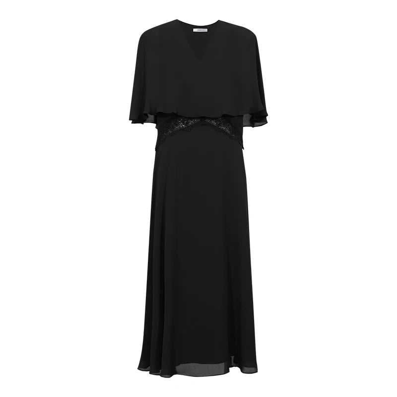 Traumhaftes Sommerkleid Mit V-Ausschnitt Und Spitze Für Damen
