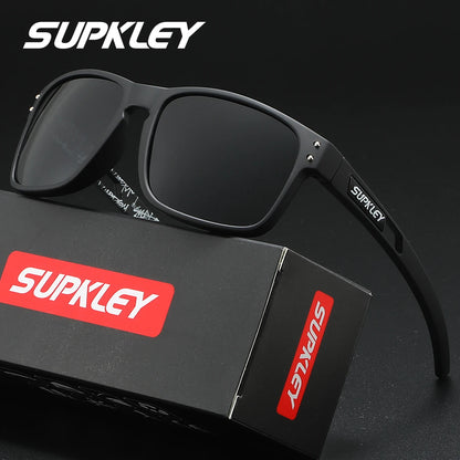 Sonnenbrille Sport quadratisch UV400 polarisiert winddicht Herren
