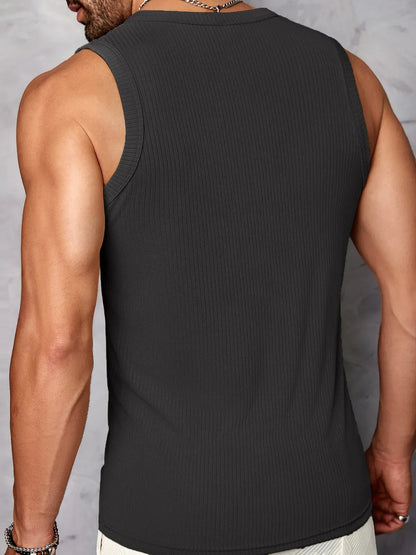 Ärmellose Herren-Sommerweste – Slim Fit und atmungsaktiv für Sport und Freizeit