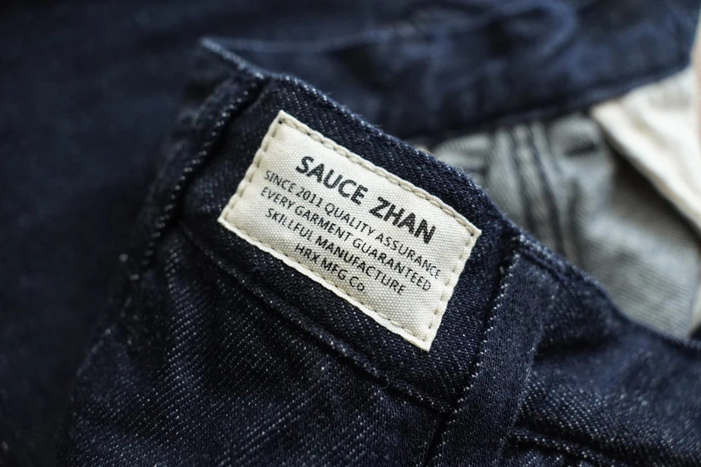 Männer Jeans im Vintage-Stil mit weitem Bein für den Sommer