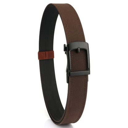 VATLY EDC Casual Gürtel Herren Nylon Rigid Military Automatik-Schnalle