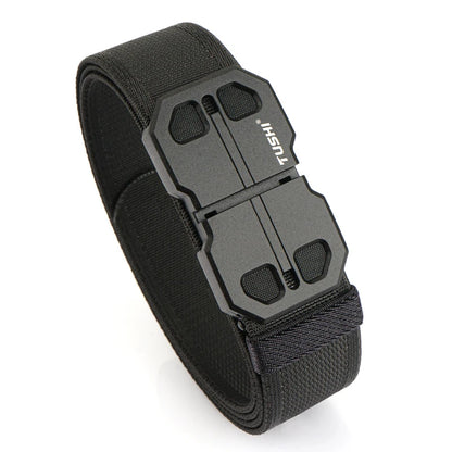 Herren-Gürtel 34mm Breite Mit Magnetverschluss Aus Nylon Für Alltag Und Freizeit Robust