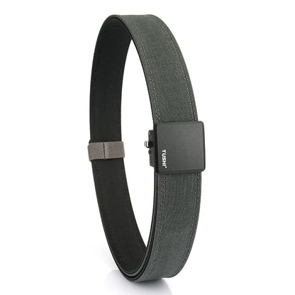 Herren-Taktischer Gürtel aus Nylon mit Metall-Automatik-Schnalle, robuster Alltags- und Arbeitsgürtel