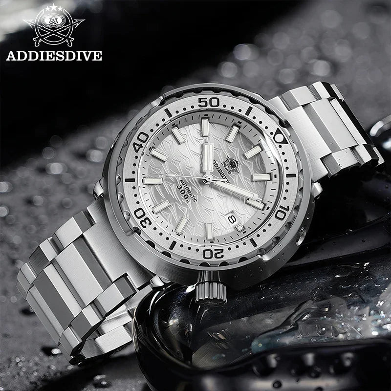 Herren-Taucheruhr mit 300 m Wasserdichtigkeit und NH35A-Automatikwerk