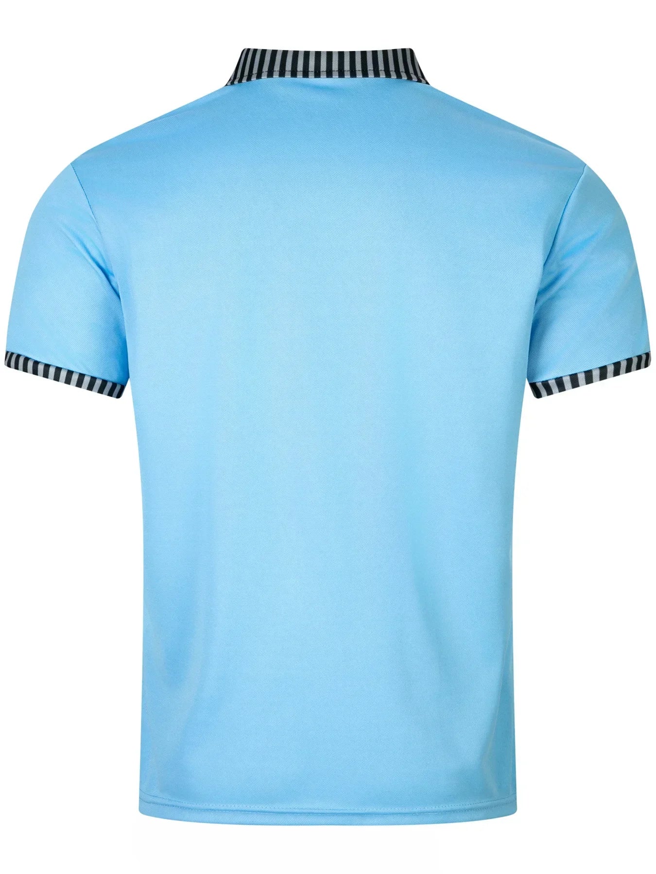 Leichtes Herren-Poloshirt aus Eisseide mit kurzem Ärmel und Reverskragen – ideal für den Sommer im Büro.