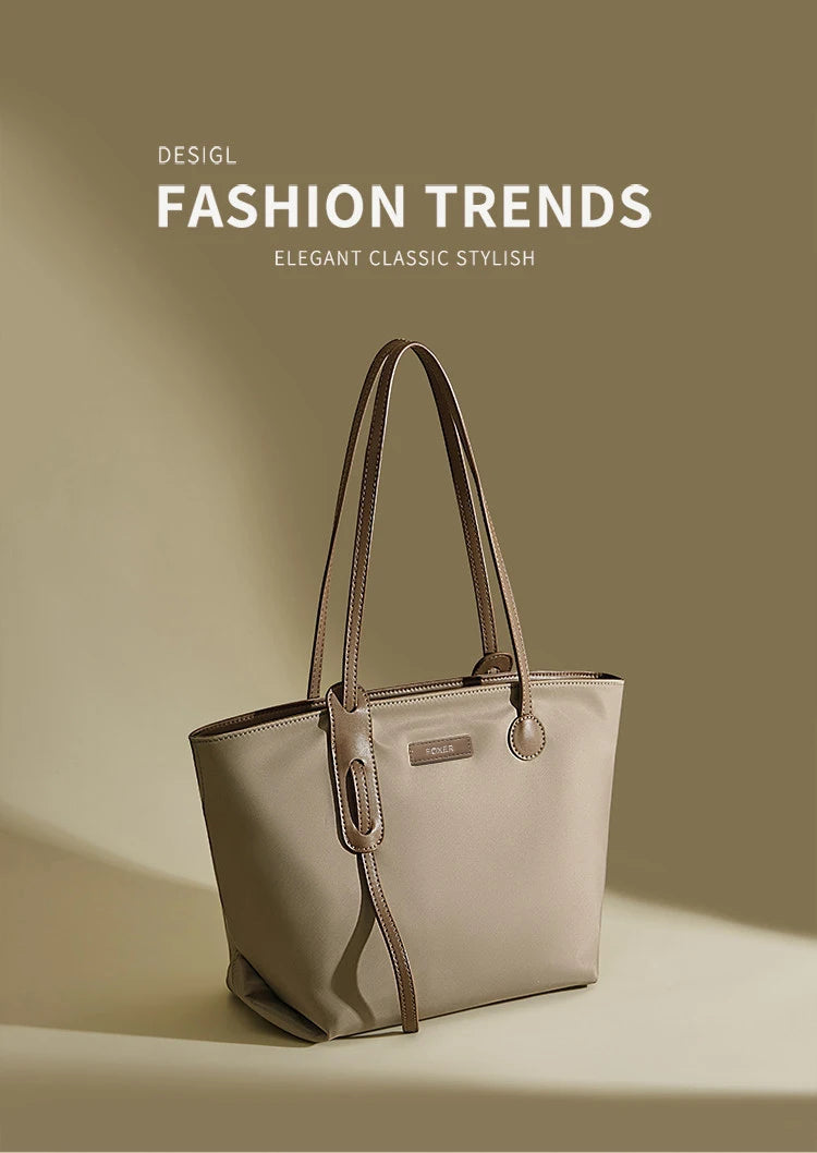 Damen Tote Tasche aus PU-Leder im Casual All-match Stil