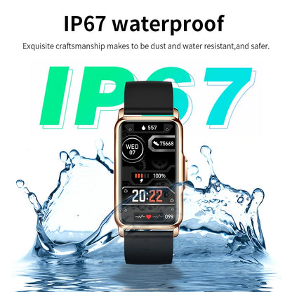LIGE Mann Frauen 1,47 "Full Touch Screen BT Anruf Smart Uhr Musik Fitness Sport Armband Schlaf Monitor Mann Smartwatch männer 2025
