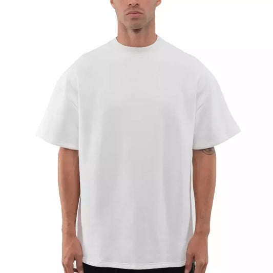 Herren T-Shirt aus hochwertiger Baumwolle im einfarbigen Trenddesign für den Sommer