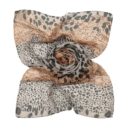 Damen Chiffon Hijab Schal gepunktet Strand Sommer Pareo Bandana muslimisch