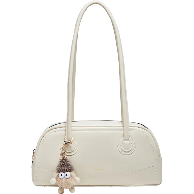 Damen Handtasche Aus PU Leather Simple Retro Stil Für Casual Commuting